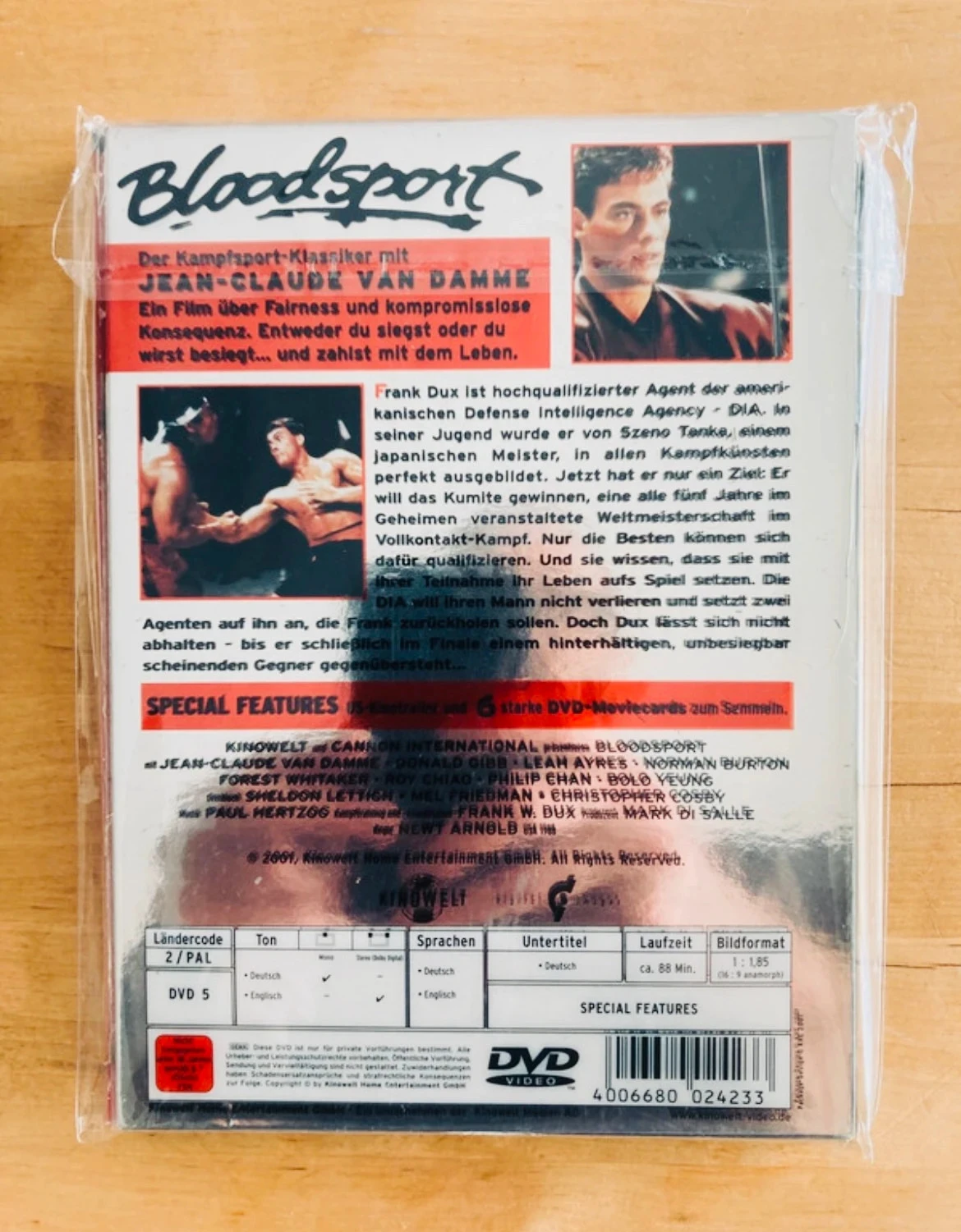 Coffret DVD Bloodsport import. – photo 2
